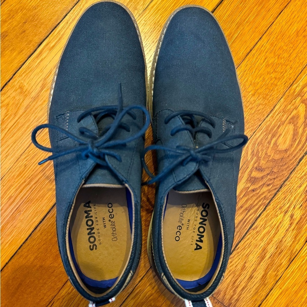Men’s Blue Sonoma Goods For Life Dress Shoes - Picture 2 of 3